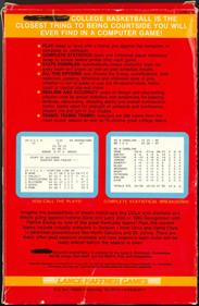 Courtside College Basketball - Box - Back Image