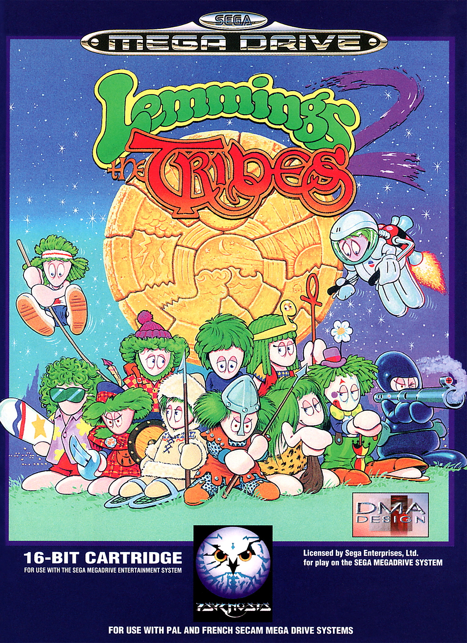 Lemmings 2: The Tribes Images - LaunchBox Games Database