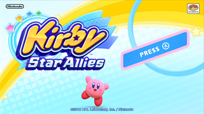 Kirby Star Allies - Screenshot - Game Title Image