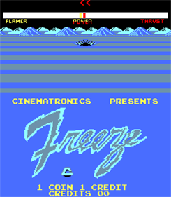 Freeze (Cinematronics) - Screenshot - Game Title Image