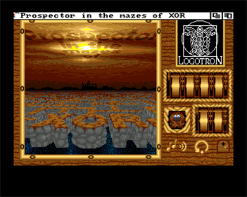 Prospector in the Mazes of Xor  - Screenshot - Game Title Image