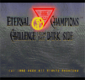 Eternal Champions: Challenge from the Dark Side: AI Nerf - Screenshot - Game Title Image
