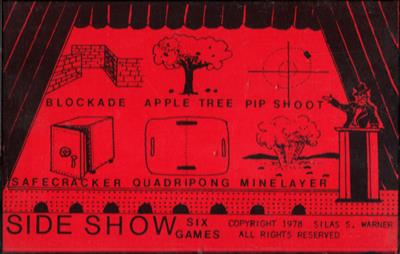 Side Show: Six Games - Box - Front Image