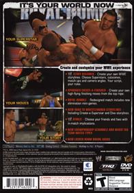 WWE SmackDown vs. Raw 2010 - Box - Back Image