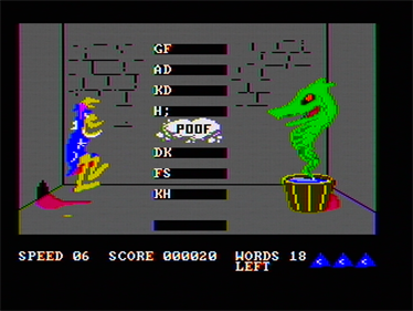Wizard of Id's WizType - Screenshot - Gameplay Image