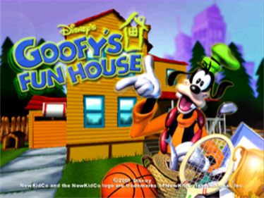 Disney's Goofy's Fun House - Screenshot - Game Title Image