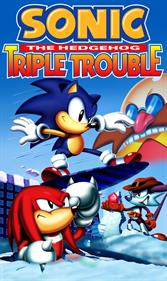 Sonic Triple Trouble 16-Bit - Box - Front Image