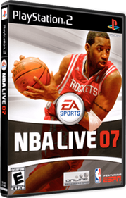 NBA Live 07 - Box - 3D Image