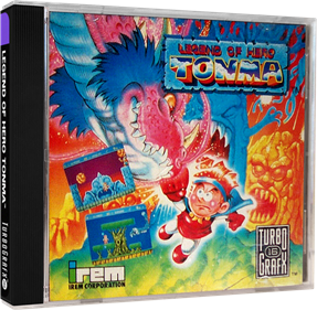 Legend of Hero Tonma - Box - 3D Image