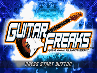 Guitar Freaks - Screenshot - Game Title Image