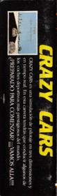 Crazy Cars  - Box - Back Image