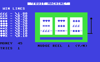 Fruit Machine (Commodore Computing International)