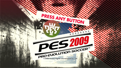 PES 2009: Pro Evolution Soccer - Screenshot - Game Title Image