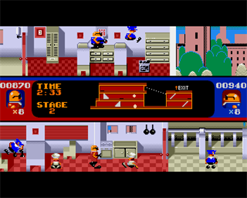 Bonanza Bros. - Screenshot - Gameplay Image