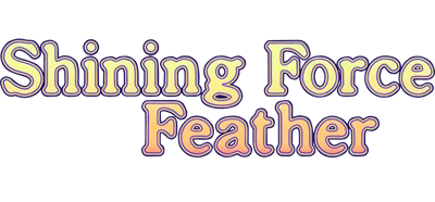 Shining Force Feather - Clear Logo Image