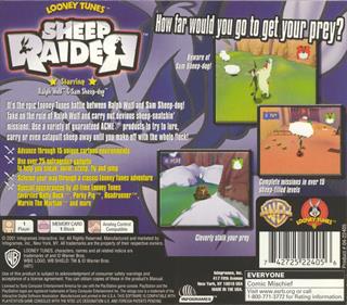 Looney Tunes: Sheep Raider - Box - Back Image