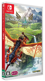 Monster Hunter Stories 2: Wings of Ruin - Box - 3D Image
