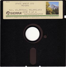 Space Quest III: The Pirates of Pestulon - Disc Image