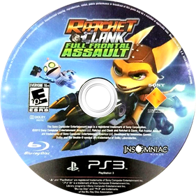 Ratchet & Clank: Full Frontal Assault - Disc Image