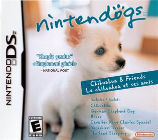 Nintendogs: Chihuahua & Friends - Box - Front Image