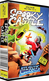 Spooky Castle - Box - 3D Image