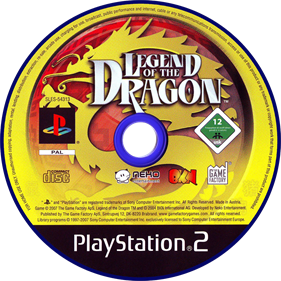 Legend of the Dragon - Disc Image