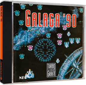 Galaga '90 - Box - 3D Image