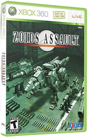 Zoids Assault - Box - 3D Image