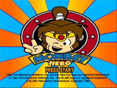 Monkey Hero - Screenshot - Game Title Image