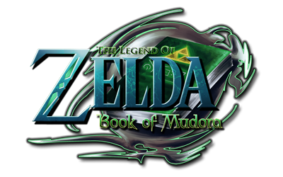 The Legend of Zelda: Book of Mudora - Clear Logo Image