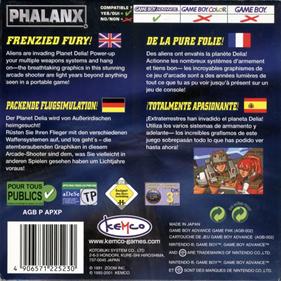 Phalanx - Box - Back Image
