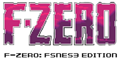 F-ZERO: FSNES3 Edition - Clear Logo Image