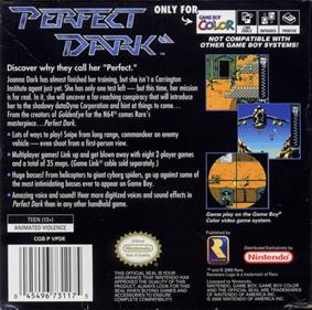 Perfect Dark - Box - Back Image