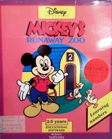 Mickey's Runaway Zoo - Box - Front Image