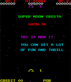 Super Moon Cresta - Screenshot - Game Title Image