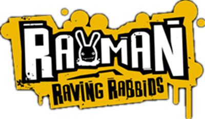 Rayman: Raving Rabbids - Clear Logo Image