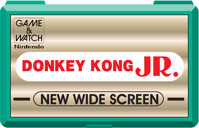 Donkey Kong Jr. (New Wide Screen) - Fanart - Cart - Front