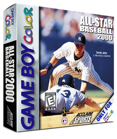 All-Star Baseball 2000 - Box - 3D Image