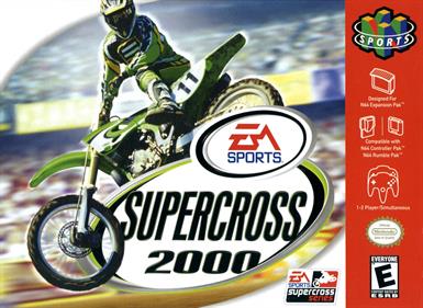 Supercross 2000 - Box - Front Image