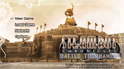 Steambot Chronicles: Battle Tournament - Screenshot - Game Title Image