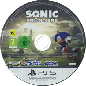 Sonic Frontiers - Disc Image