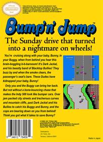 Bump 'n' Jump - Box - Back Image