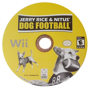 Jerry Rice & Nitus' Dog Football - Disc Image