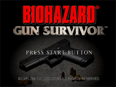 Resident Evil Survivor - Screenshot - Game Title Image
