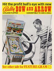 Bow and Arrow - Advertisement Flyer - Front Image