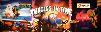 Teenage Mutant Ninja Turtles: Turtles in Time - Arcade - Marquee Image