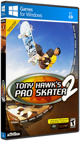Tony Hawk's Pro Skater 2 - Box - 3D Image