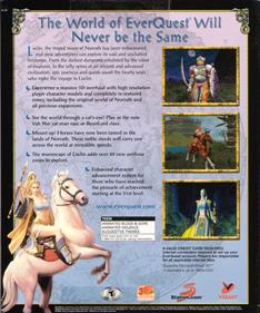 EverQuest: The Shadows of Luclin - Box - Back Image