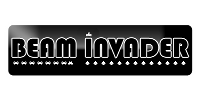 Beam Invader - Clear Logo Image