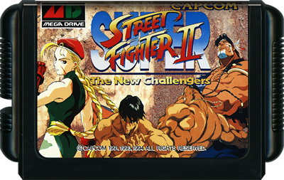 Super Street Fighter II - Cart - Front Image